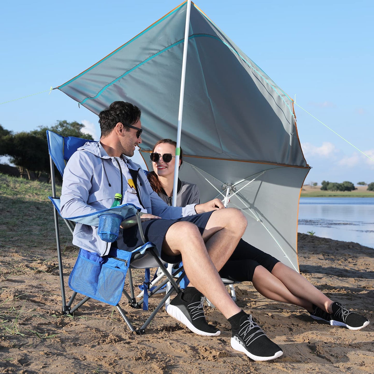 WEJOY Folding Mesh Back Beach Chair