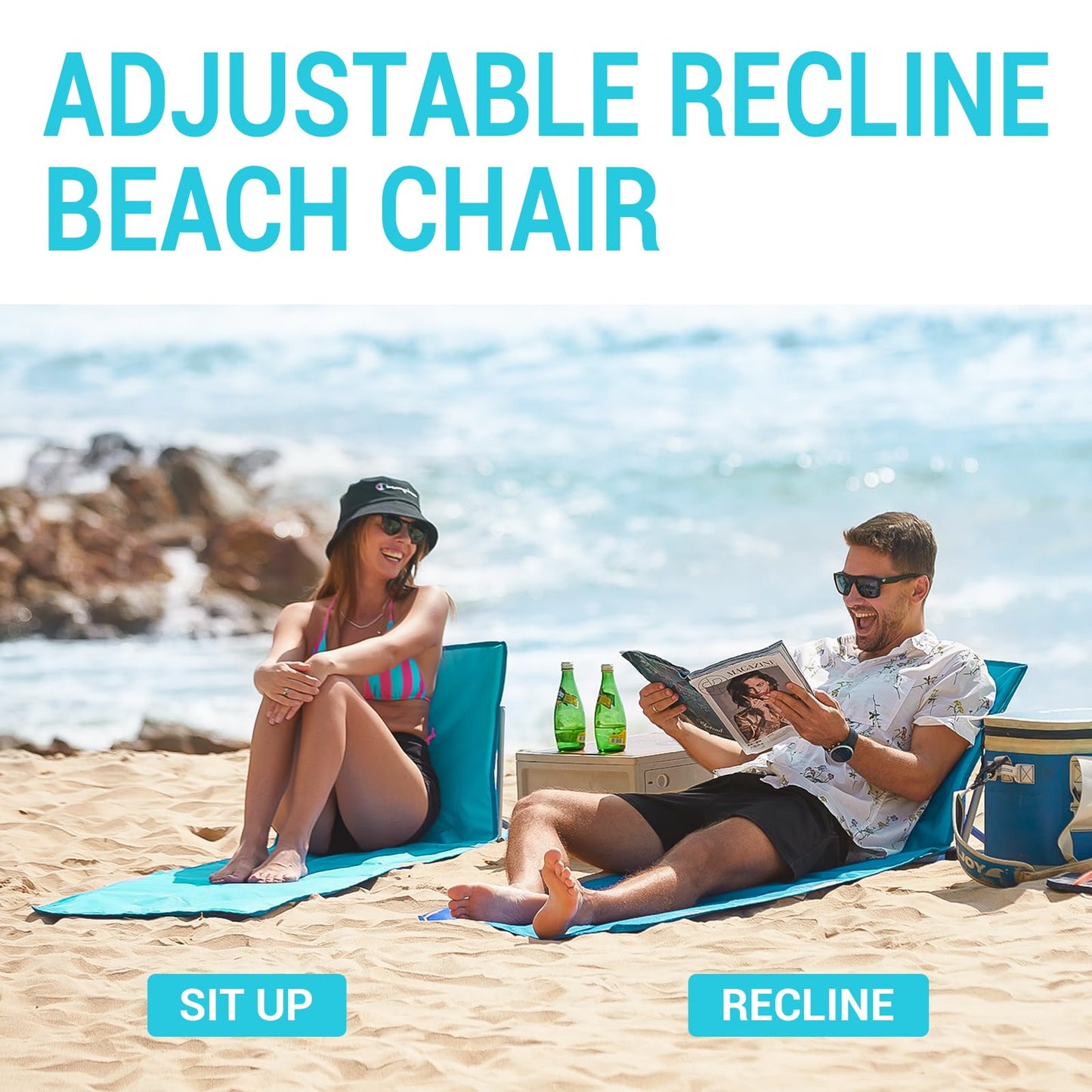 WEJOY Beach Floor Lounge Chair Mat