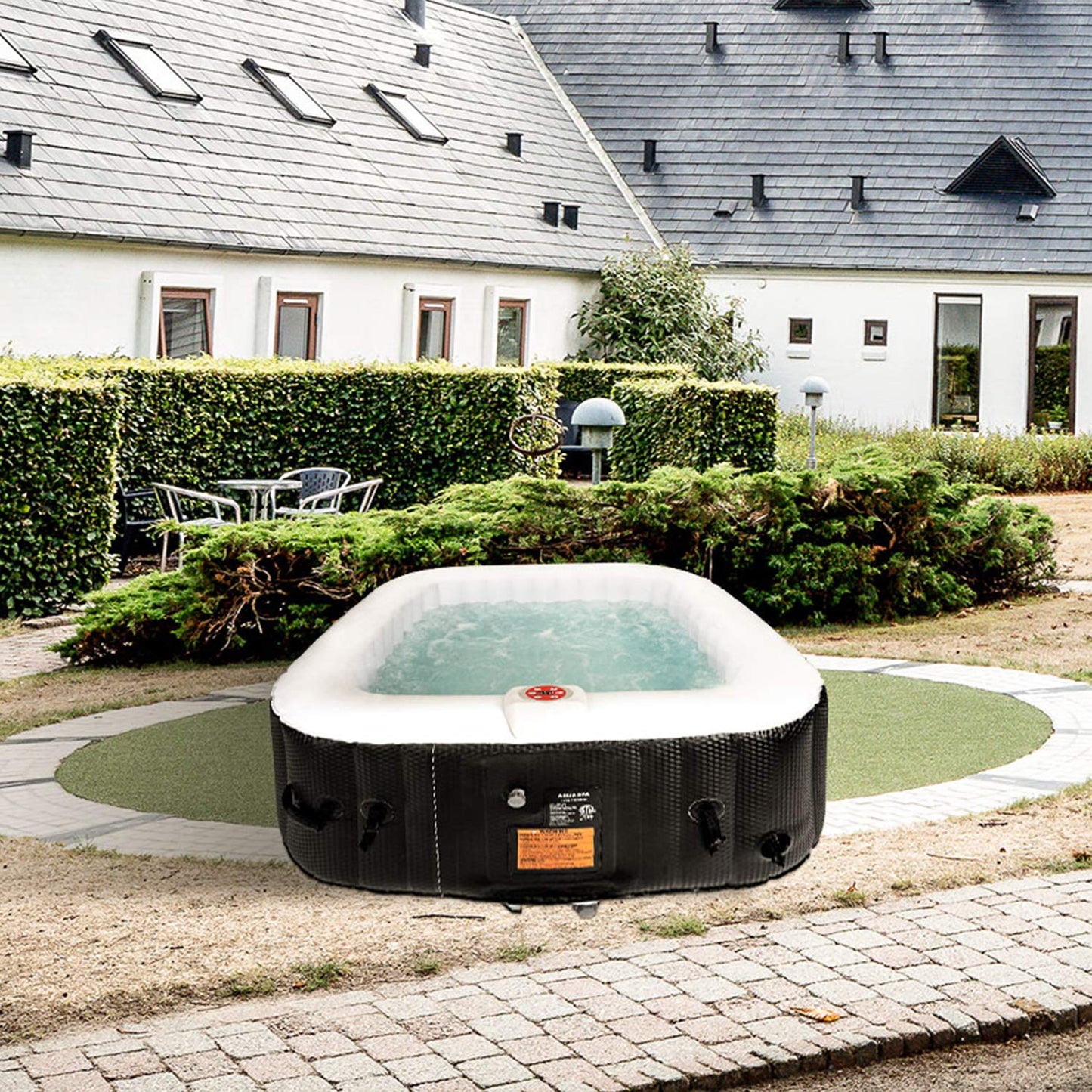 WEJOY Portable Hot Tub with 130 Bubble Jets