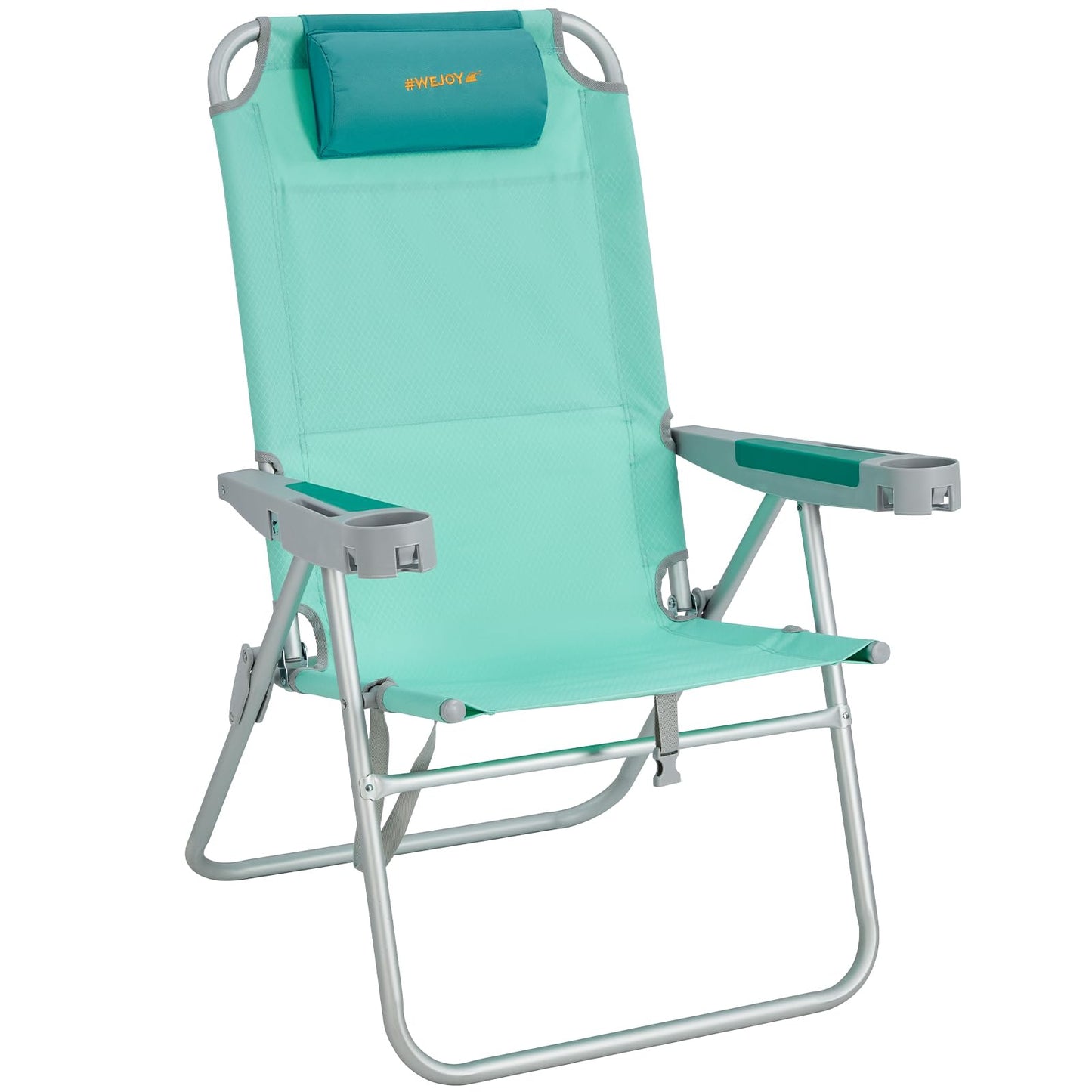 WEJOY Adjustable Lightweight High Back Lawn Beach Chair