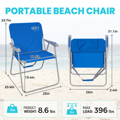 WEJOY AQUAL B10 XL Oversized Folding Beach Chair