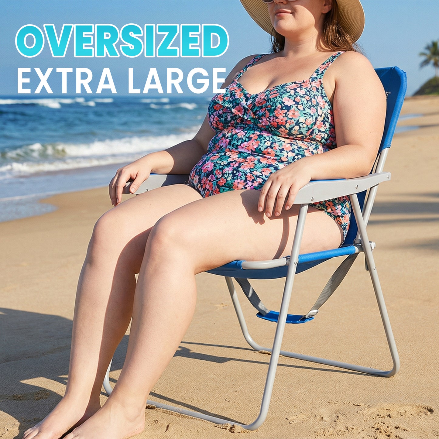 WEJOY AQUAL B10 XL Oversized Folding Beach Chair