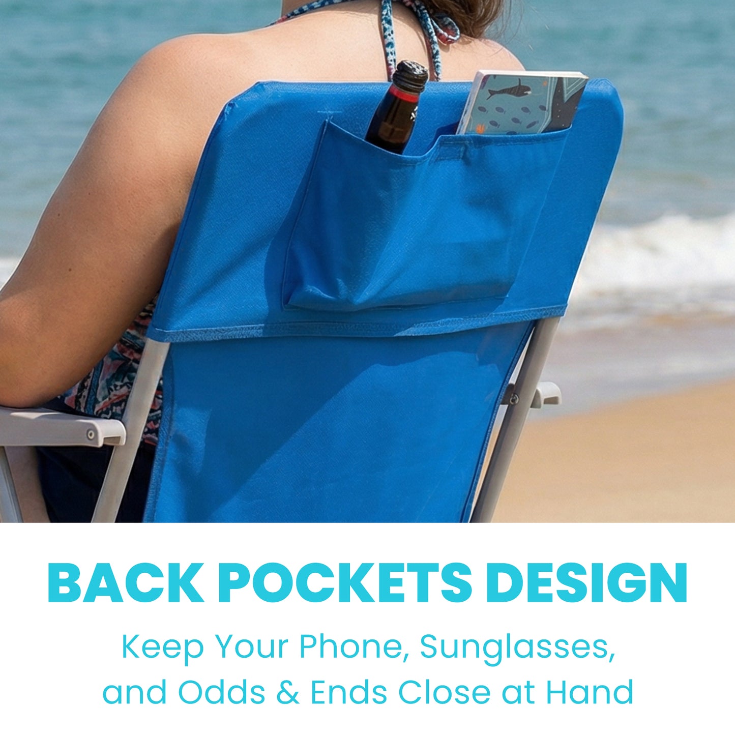 WEJOY AQUAL B10 XL Oversized Folding Beach Chair