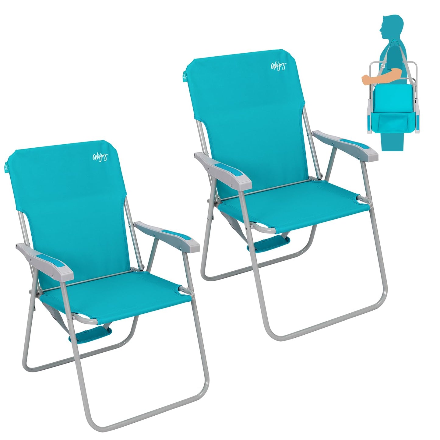 WEJOY Tall Beach Chair Tall Beach Chair ¡¸2024 New Color¡¹
