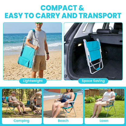 WEJOY AQUAL B10 XL Oversized Folding Beach Chair
