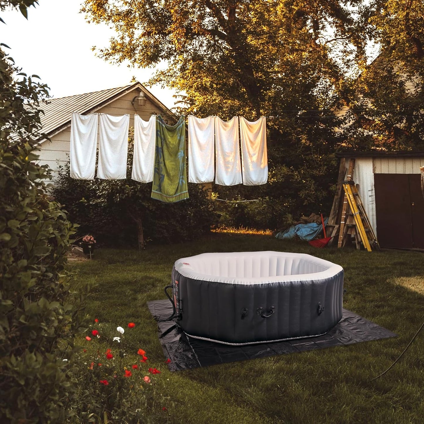 WEJOY SAUNA BUCKET Portable Outdoor Inflatable Hot Tub