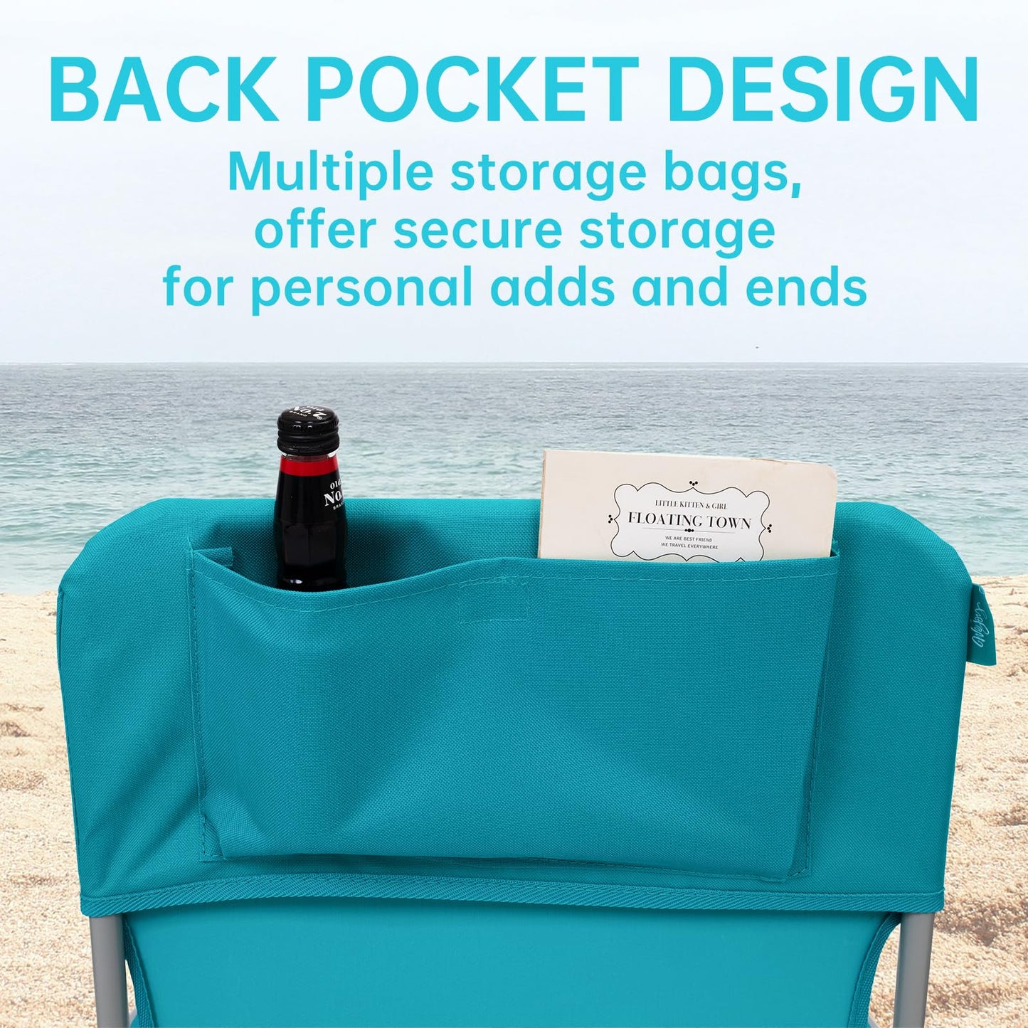 WEJOY Tall Beach Chair Tall Beach Chair ¡¸2024 New Color¡¹