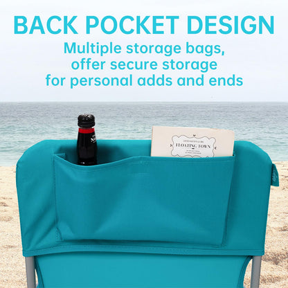 WEJOY Tall Beach Chair Tall Beach Chair ¡¸2024 New Color¡¹