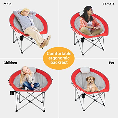 WEJOY Indoor And Outdoor Breathable Moon Chair