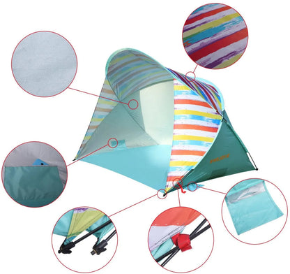 WEJOY Rainbow Beach Tent