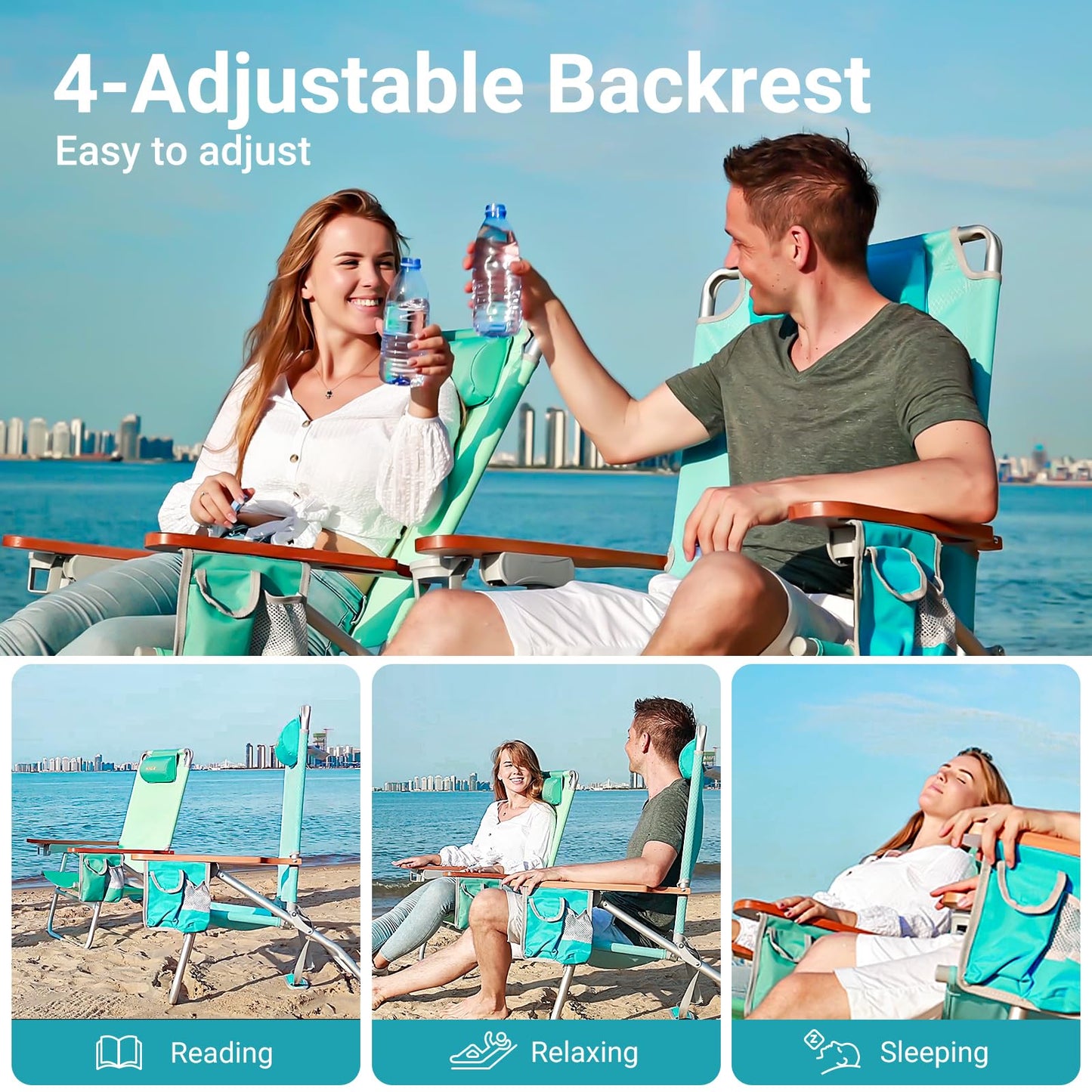 WEJOY Beach Chair L