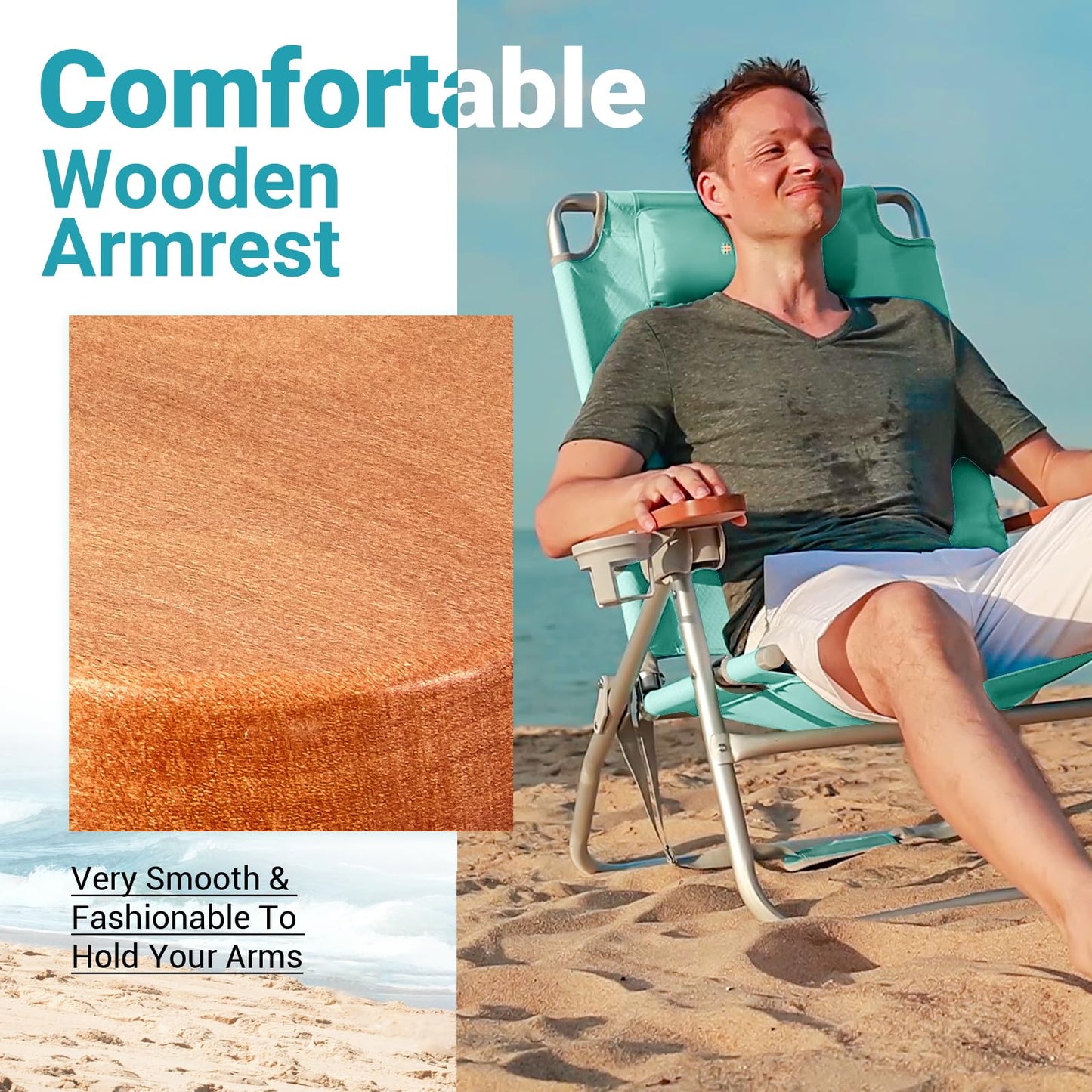 WEJOY Beach Chair L