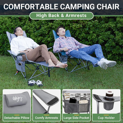 WEJOY Lightweight Foldable Stretch Lounge Chair