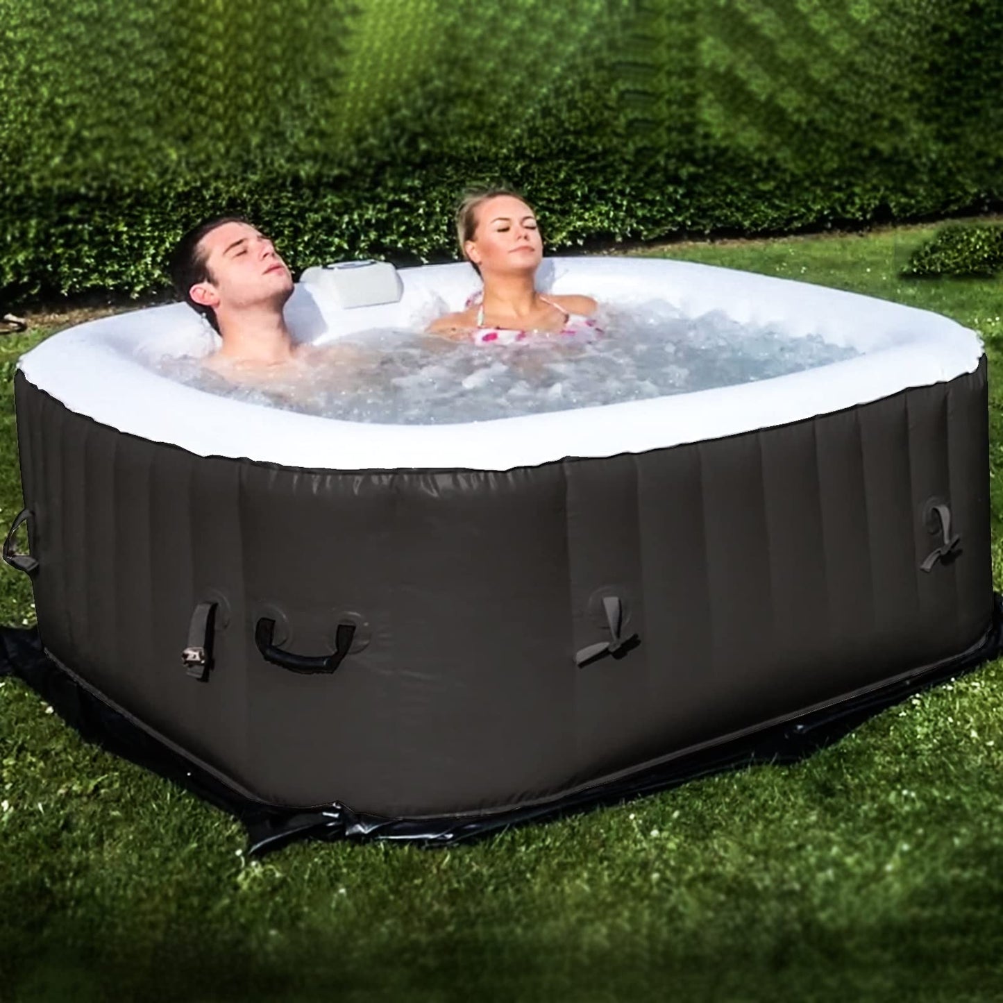 WEJOY Portable Hot Tub with 130 Bubble Jets