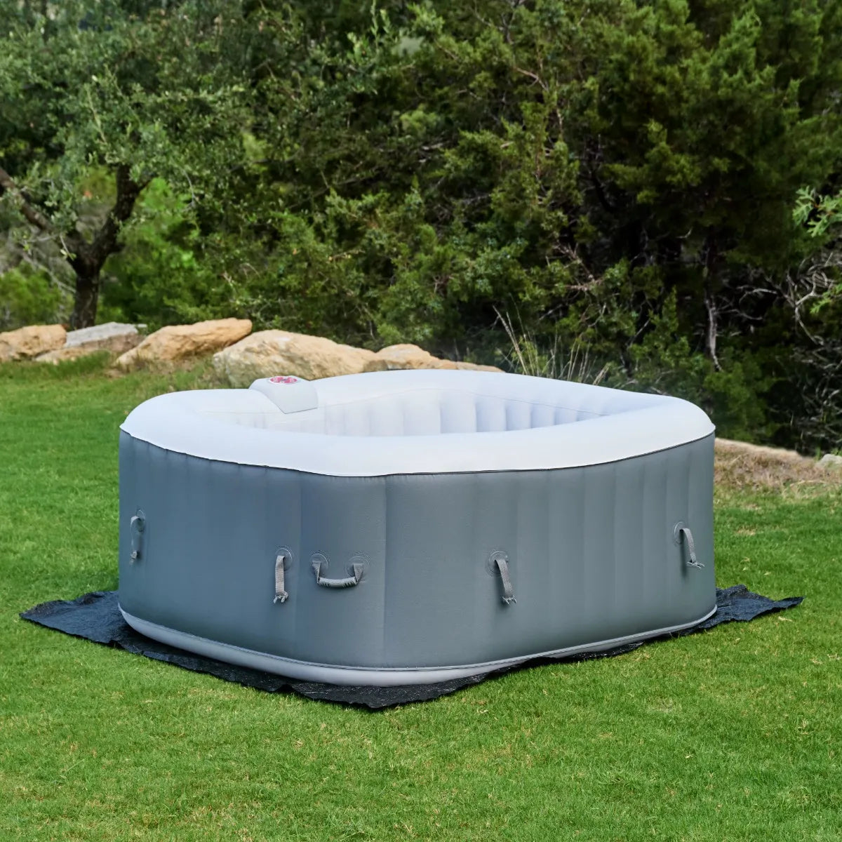 WEJOY Portable Hot Tub with 130 Bubble Jets