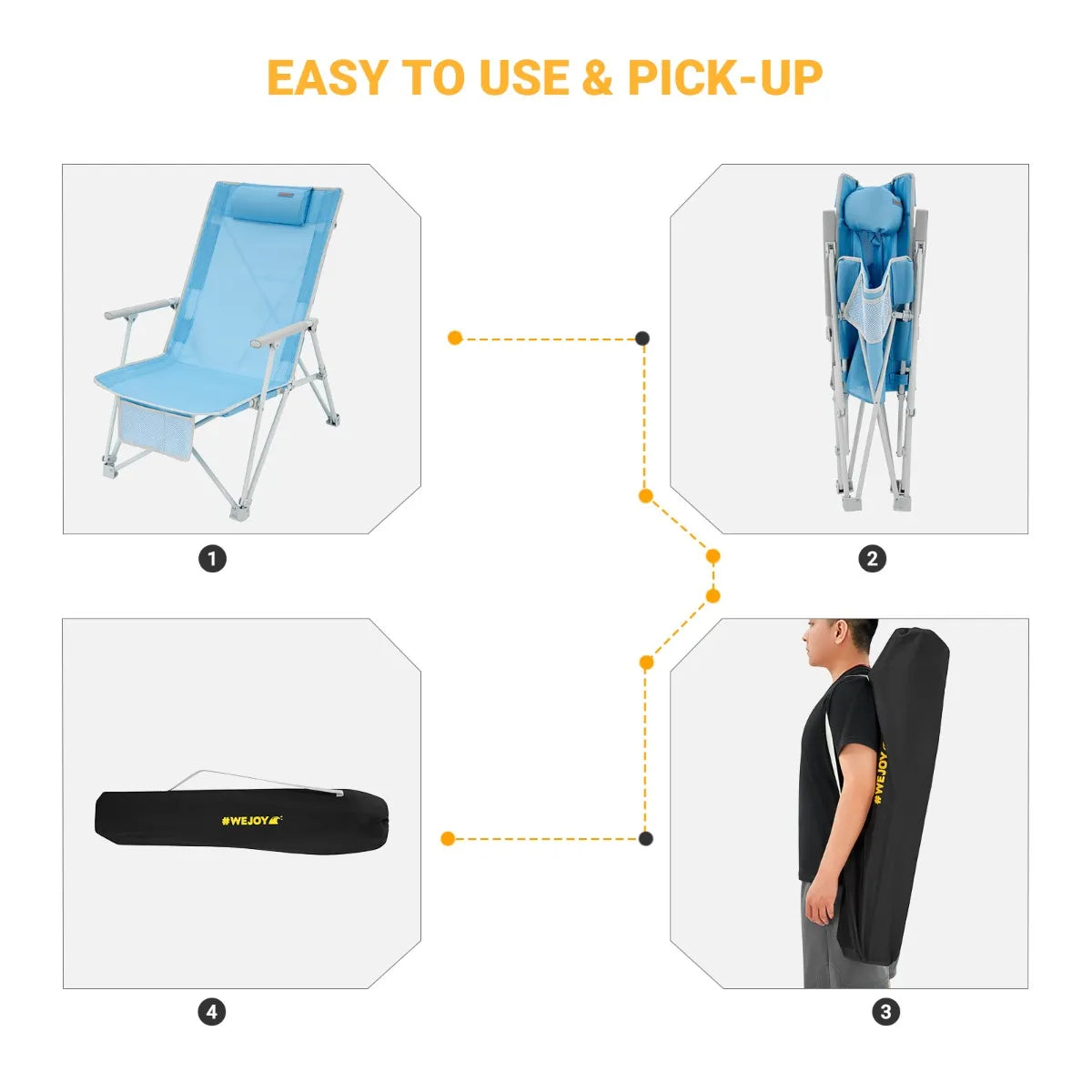 WEJOY Daydream Beach Chair